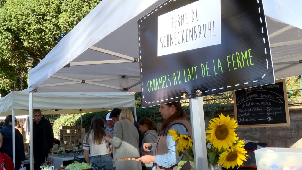 Un marché paysan à Woelfling