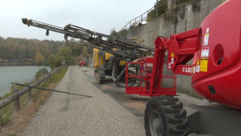 Un mur qui bascule à Mouterhouse