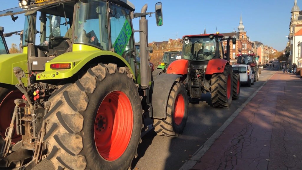 Une trentaine d’agriculteurs de la FDSEA ont manifesté vendredi dernier