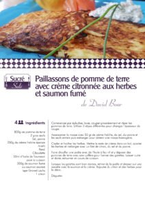 Recette de David Bour