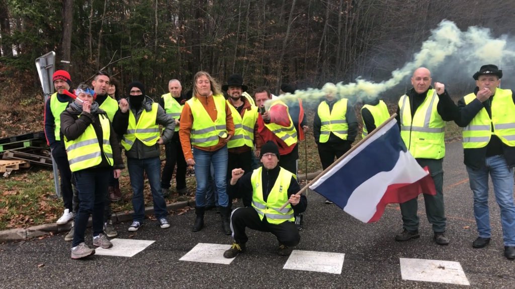 Entre gilets jaunes, Téléthon et concert, le week-end était très animé