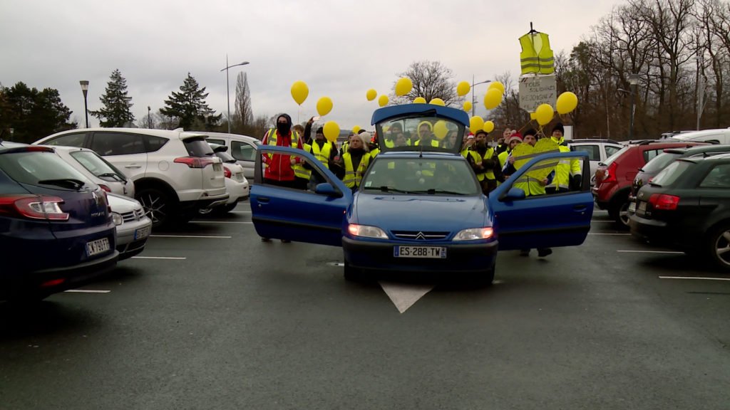 Les gilets jaunes ont marché pour Sébastien