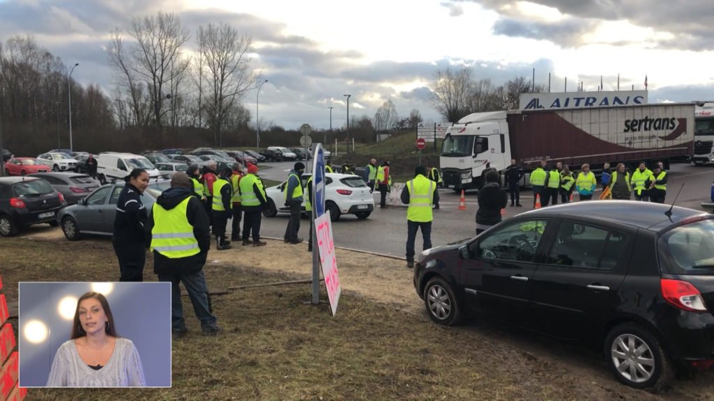 Les gilets jaunes ont bloqué la smart