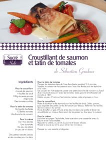 La recette de Sébastien Gradoux 