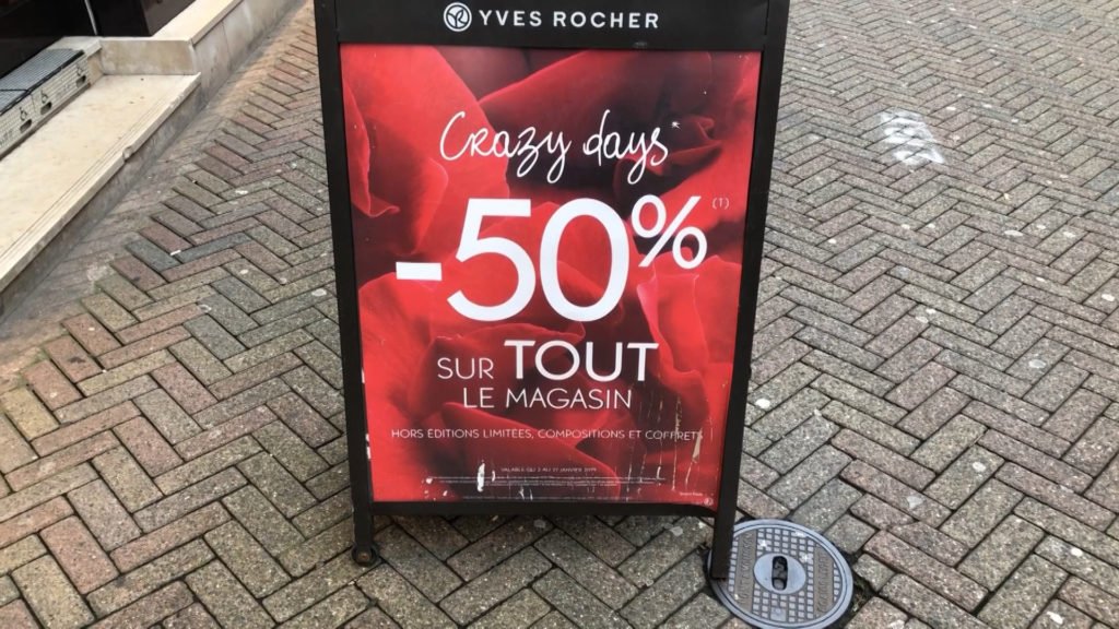 Les soldes ont démarré hier,