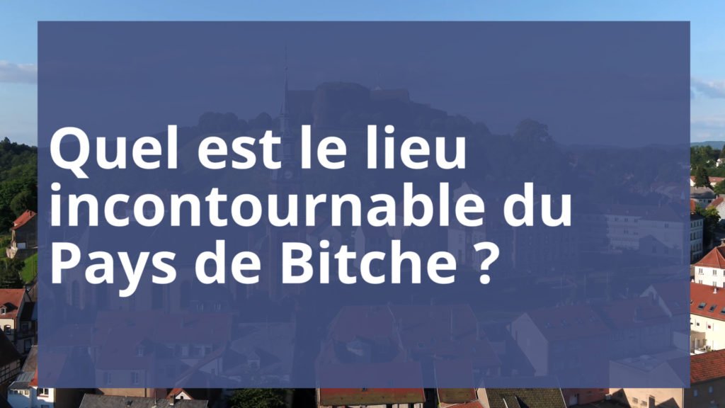 Quel est le lieu incontournable du Pays de Bitche ?