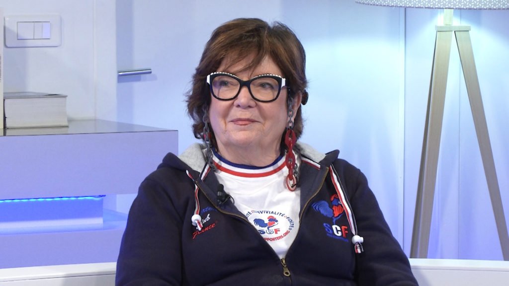 Marlyse ZIEGLER, membre d'honneur du Supporters Club de France est notre invitée