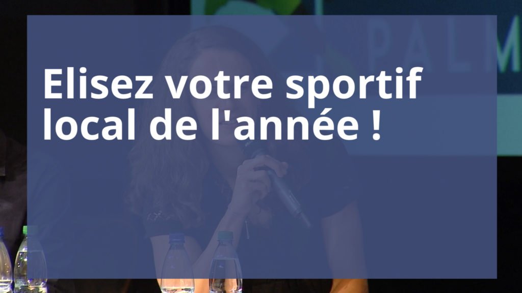 Élisez votre sportif local de l'année