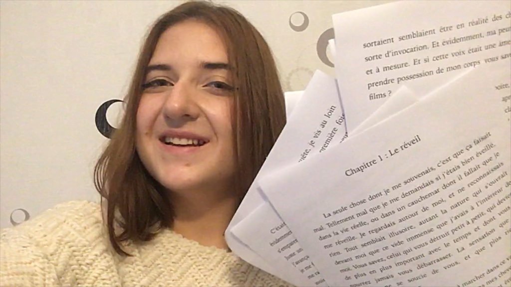 Claire aime l'écriture