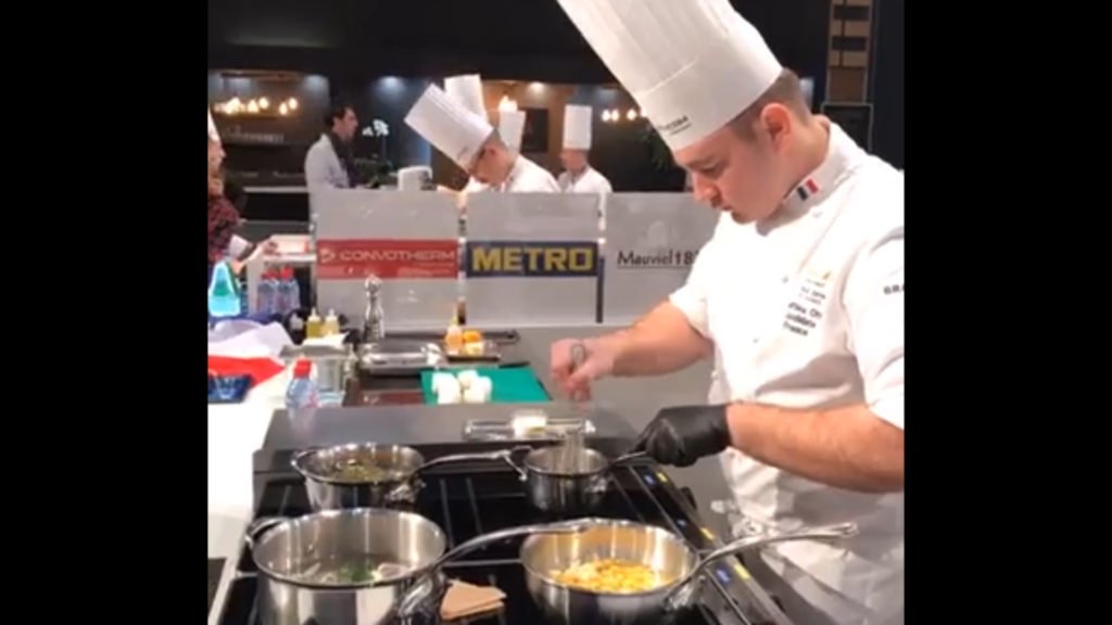 Matthieu Otto en finale du Bocuse d’Or Monde