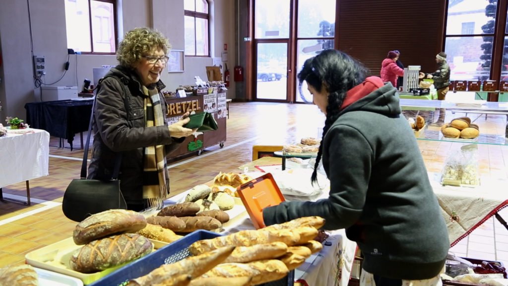 C’est l’hiver au marché couvert de Bitche