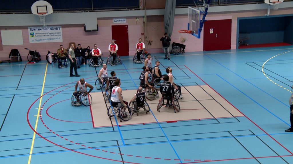 Du basket fauteuil à Sarreguemines !