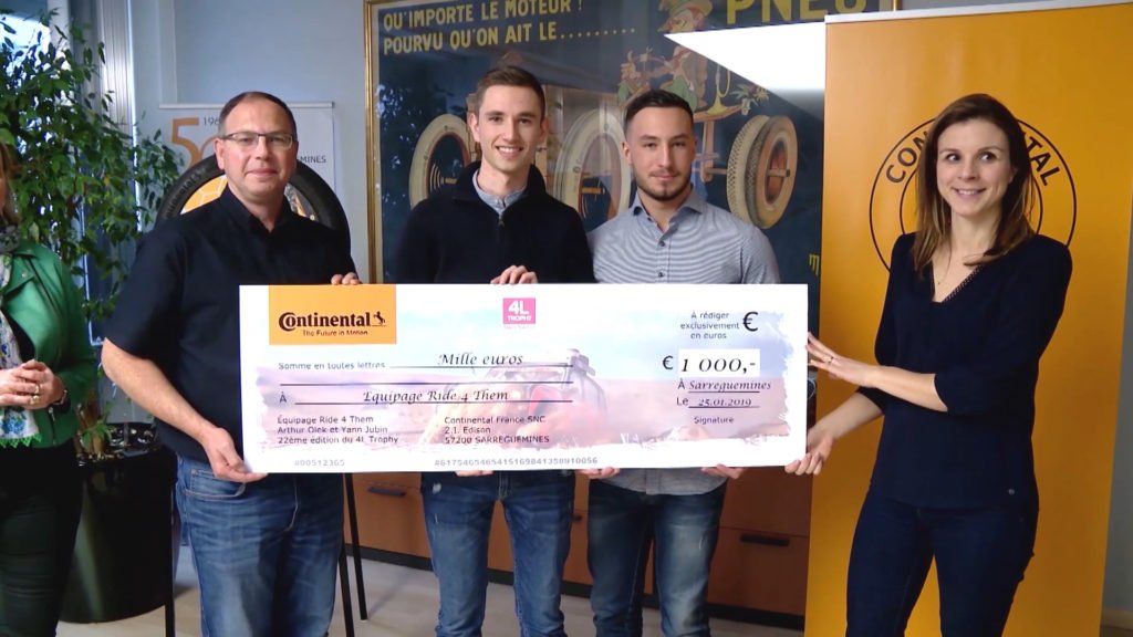 Continental Sarreguemines offre 1 000 € à deux étudiants de Sarreguemines !