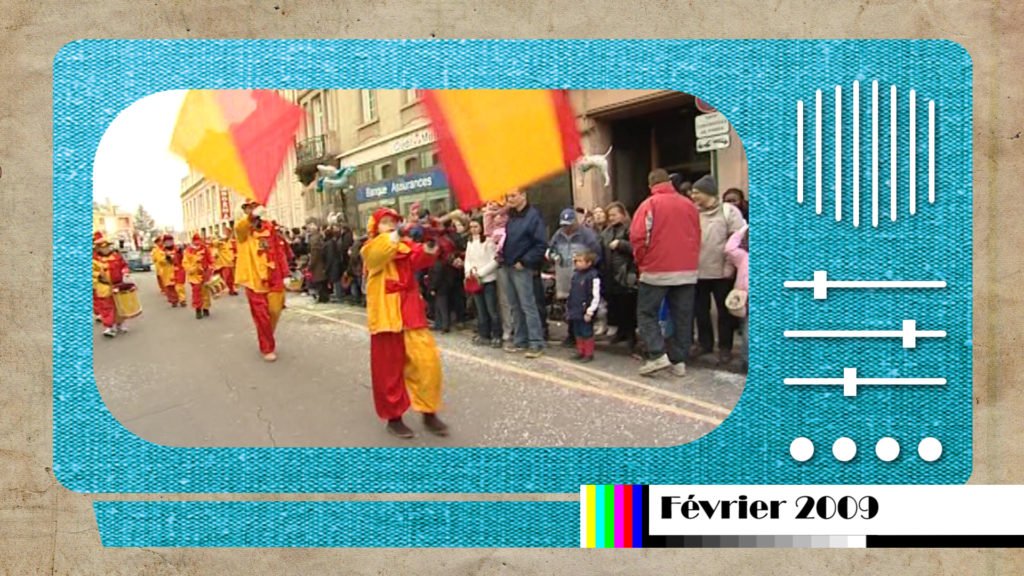 En février 2009 : grand succès pour la cavalcade de Sarreguemines