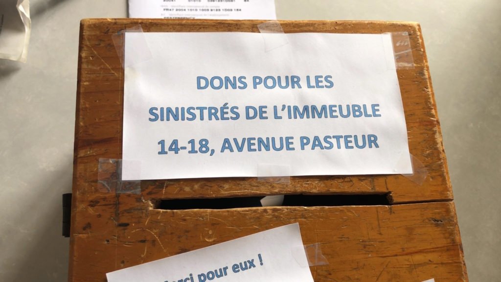 Actions de solidarité envers les sinistrés de l’incendie du 5 février de Rouhling