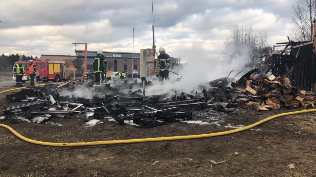 Un incendie accidentel au rond-point occupé par les gilets jaunes