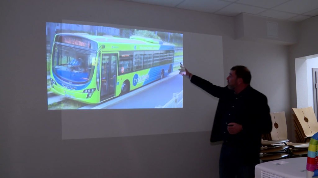 Projet de bus rapide entre Sarreguemines et Bitche.