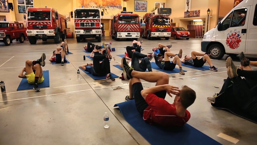 Les pompiers de Bitche s’entraînent