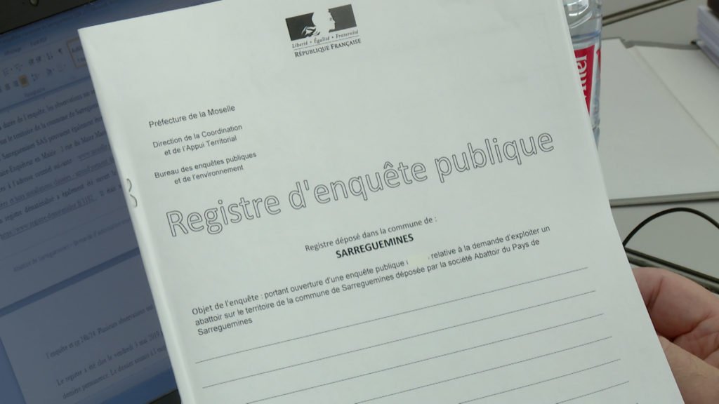 Enquête publique concernant l’abattoir