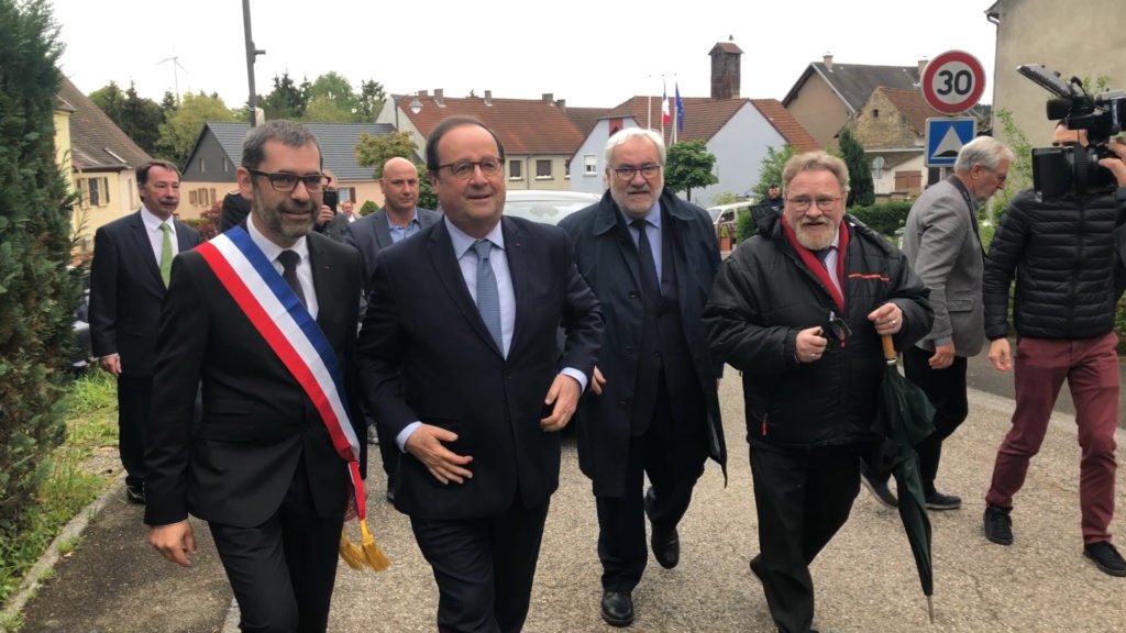François Hollande à Woelfling