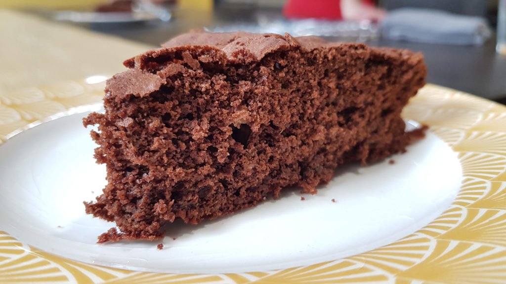 Gâteau chocolat courgette