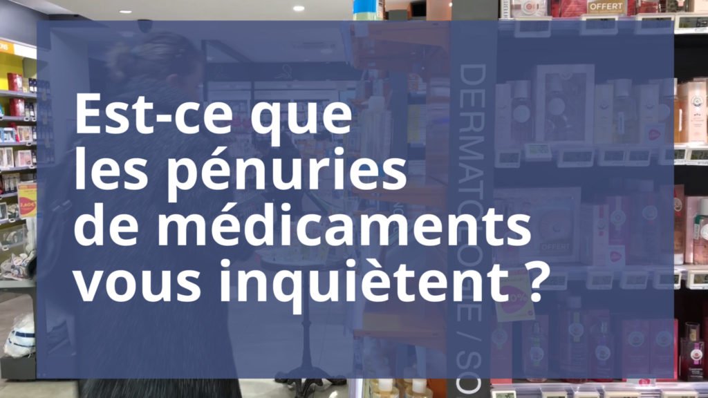 Pénurie de médicaments