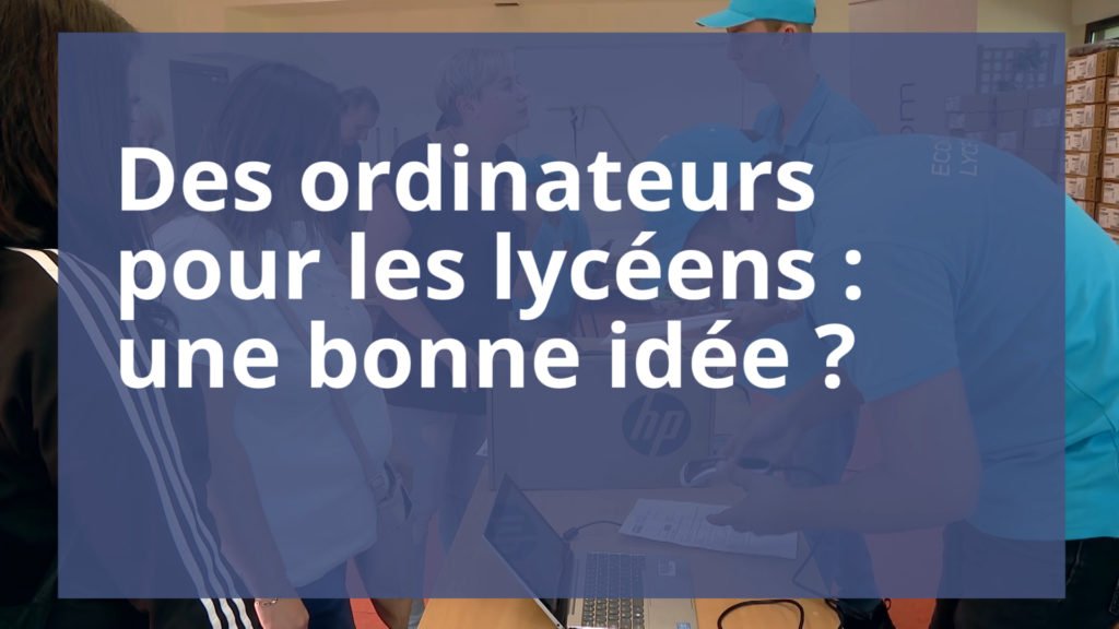 Des ordinateurs pour étudier ?