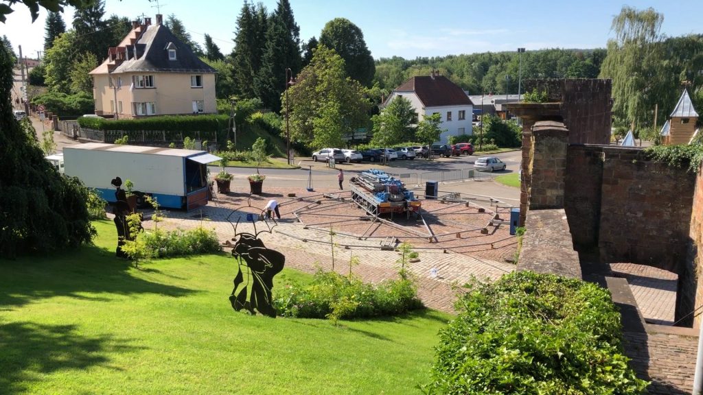 La fête foraine s’installe à Bitche