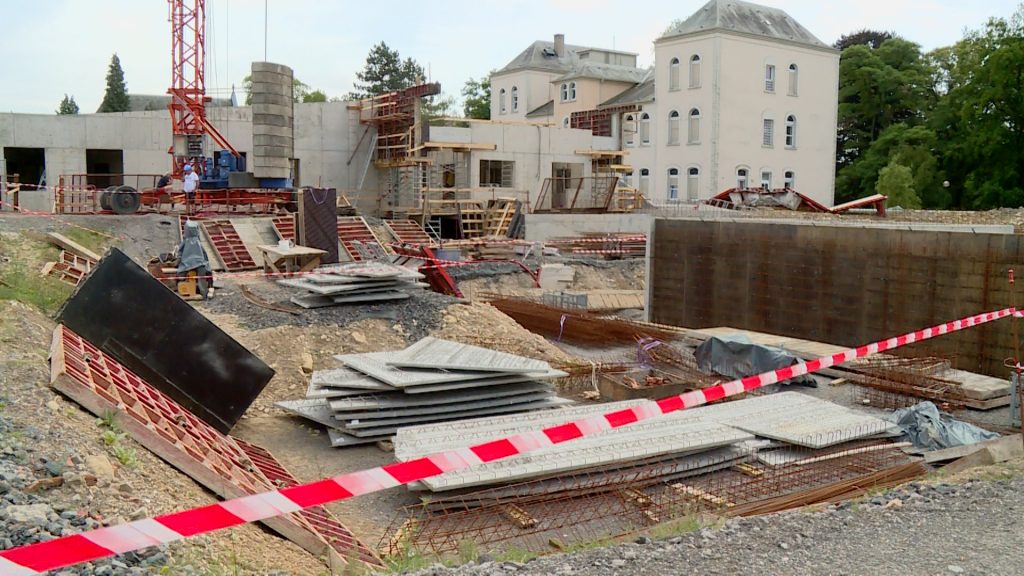 Les chantiers avancent au CHS de Sarreguemines