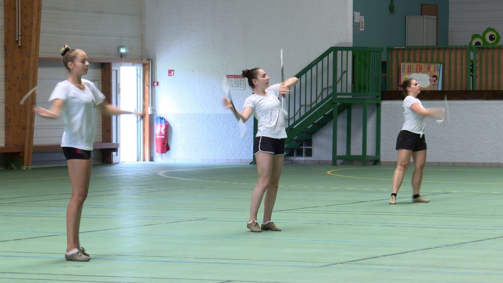 Les twirleuses de Woustviller en route vers la Coupe du Monde