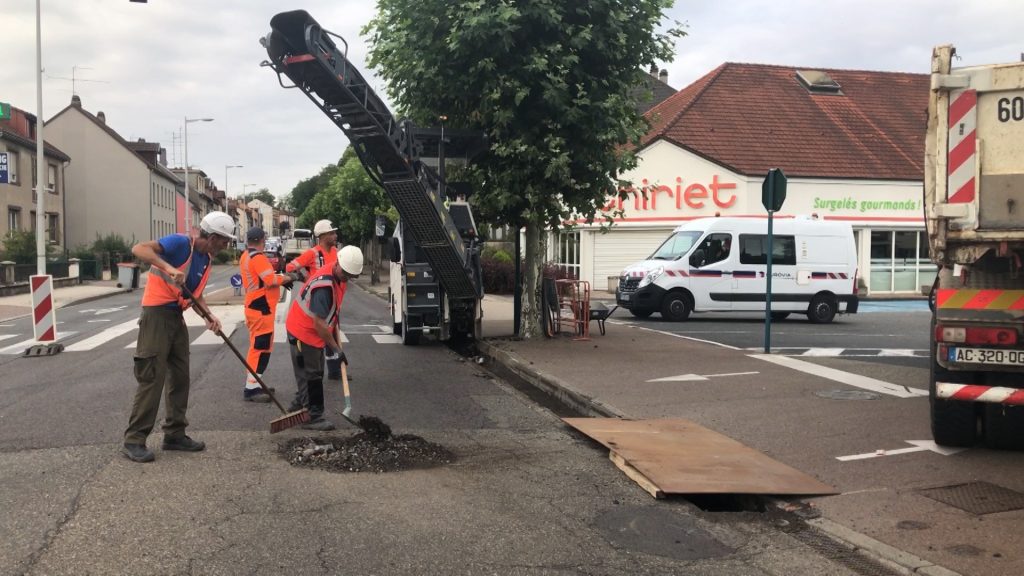 Travaux de voirie du 5 au 14 août à Sarreguemines