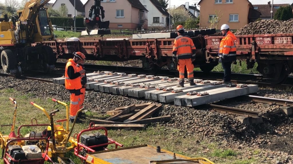 Travaux ligne SNCF entre Sarreguemines et Strasbourg