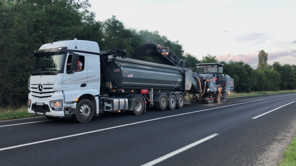 Un nouveau revêtement pour le contournement Sud de Sarreguemines