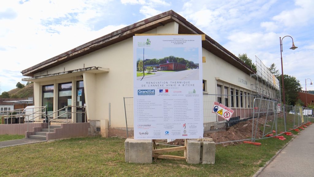 La verrue de la place Aynié en travaux