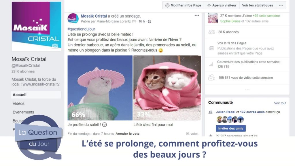 L’été se prolonge, comment profitez-vous des beaux jours ?