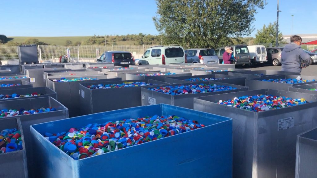 12 tonnes de bouchons pour les enfants malades