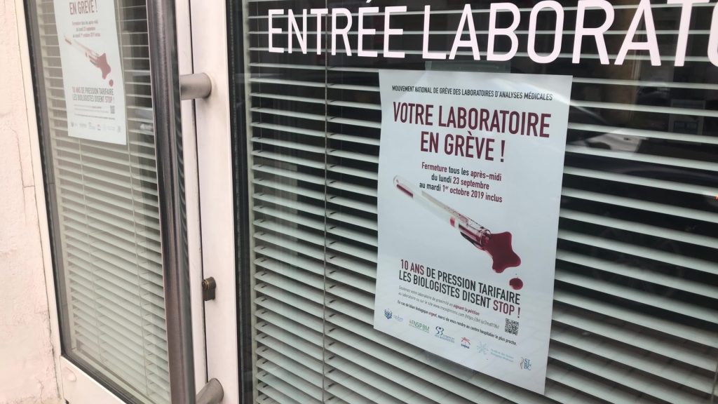 Les laboratoires d’analyse en grève