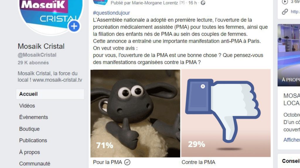 Que pensez-vous de la PMA pour toutes ?