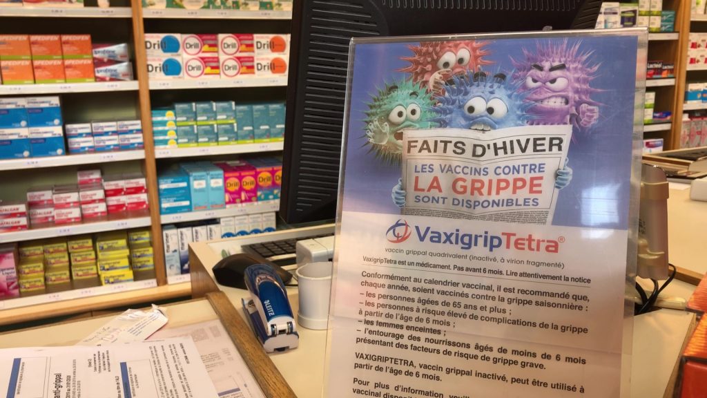 La vaccination contre la grippe débarque en pharmacie