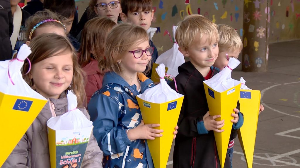 Remise des Schultüten aux élèves de l’école des remparts