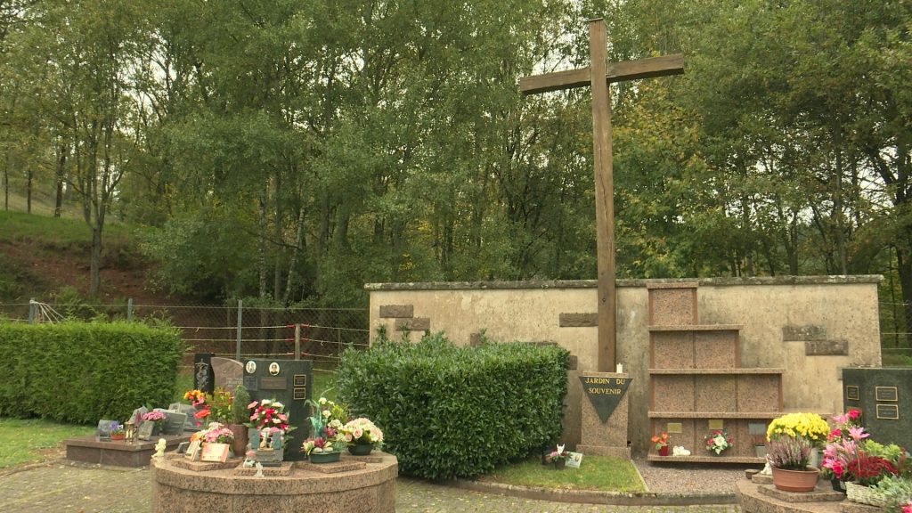 Le columbarium du cimetière de Schorbach