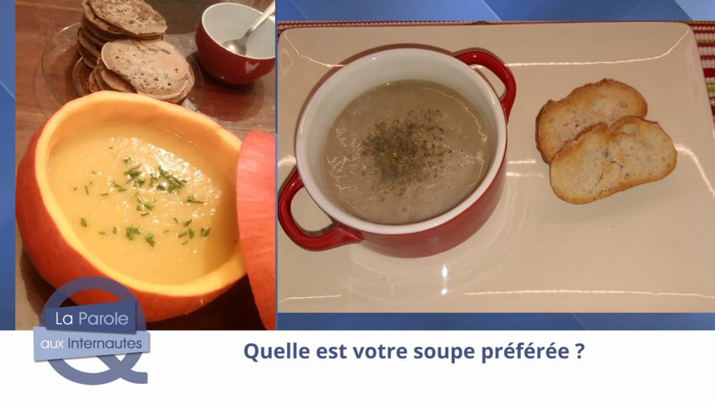 Quelle est votre soupe préférée ?