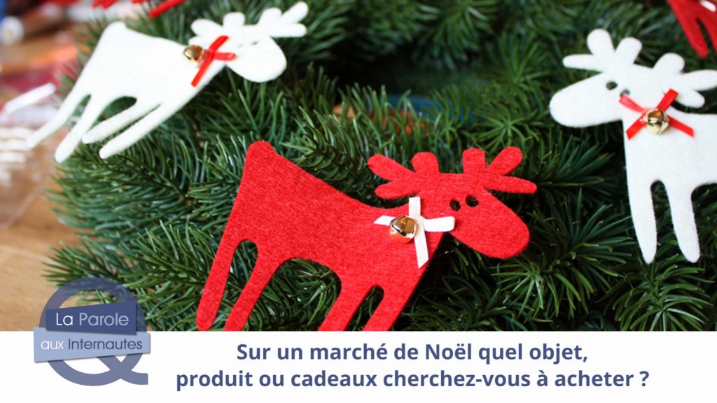 Quels produits achetez-vous sur les marchés de Noël ?