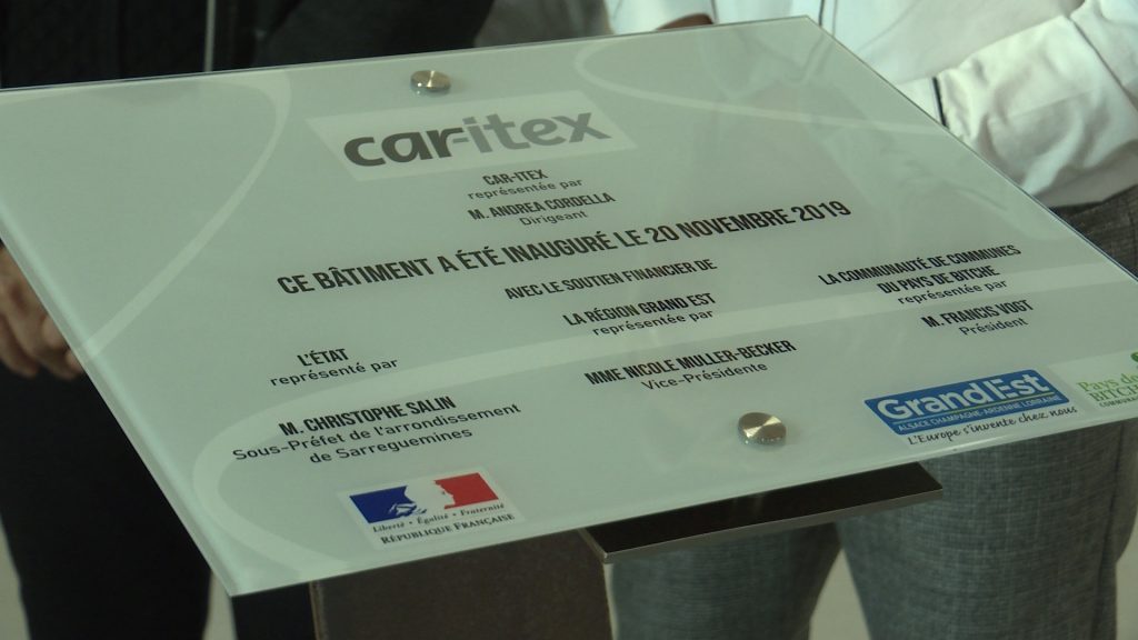 Le 3e bâtiment relais de Car-Itex a été inauguré