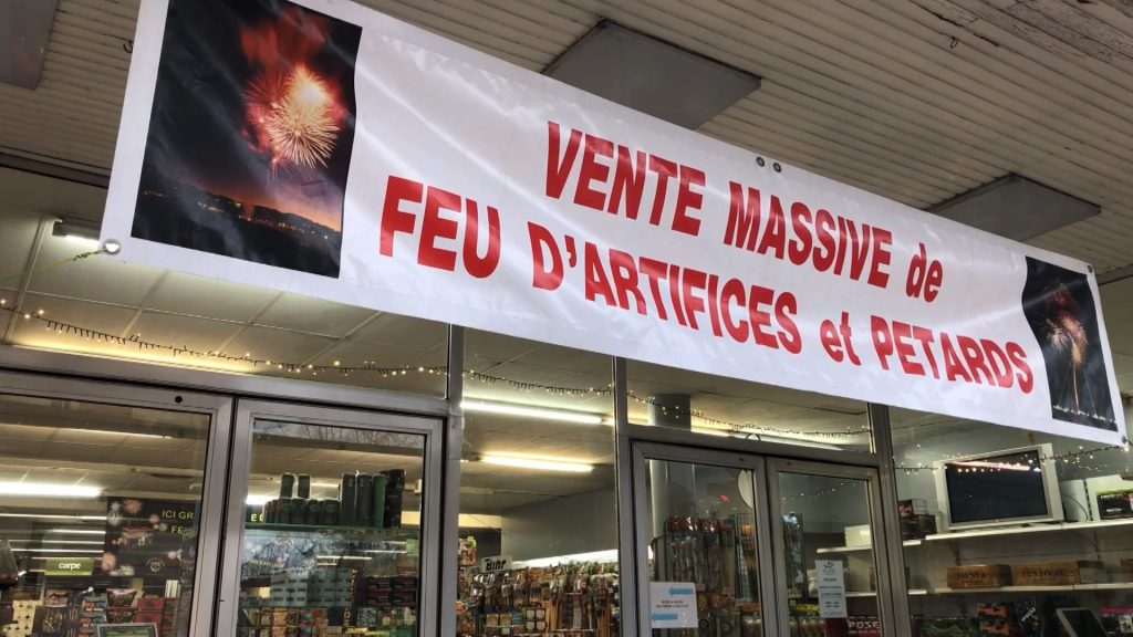 Les feux d’artifices refont surface dans nos magasins