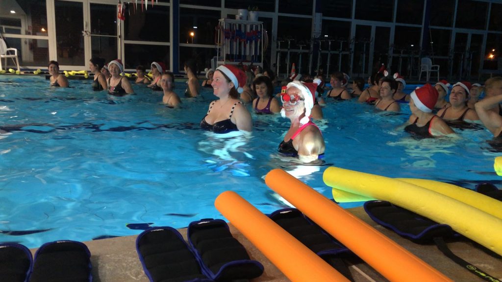 Noël se fête aussi dans l’eau à Sarralbe