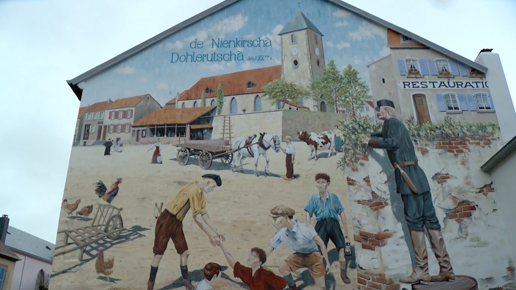 Le quartier de Neunkirch en peinture