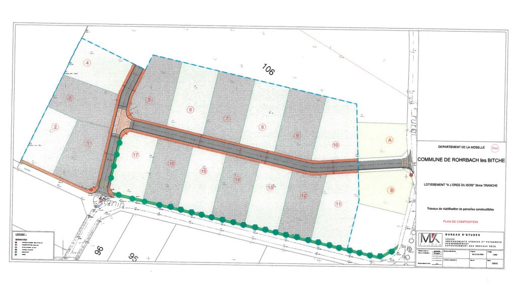 Troisième tranche du lotissement de Rohrbach-Lès-Bitche