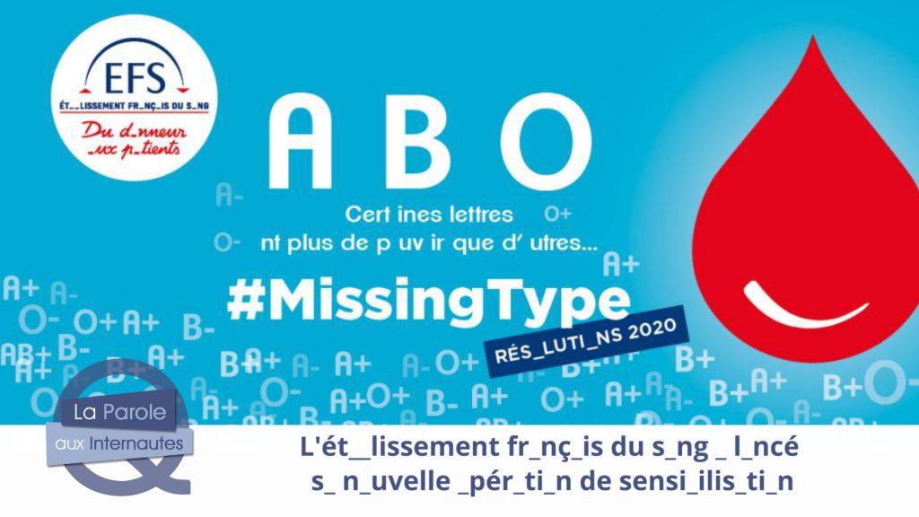 A, B, O : des lettres très importantes