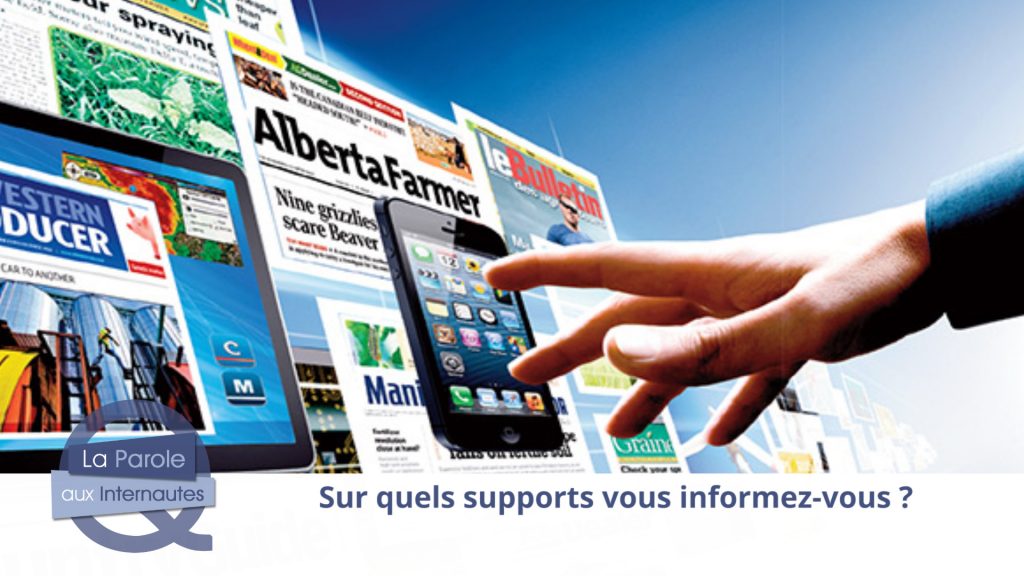 Sur quels supports vous informez-vous ?